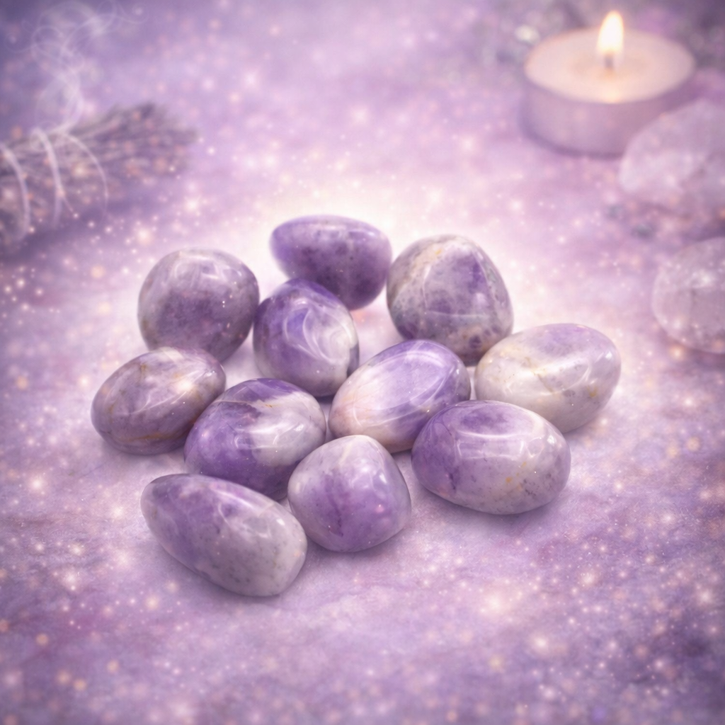 💜 Améthyste Quartz – Pierre Roulée (2 à 3 cm, Qualité A)
