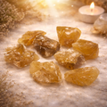 🍯 Calcite Miel – Pierre Brute (4 cm, Qualité A)