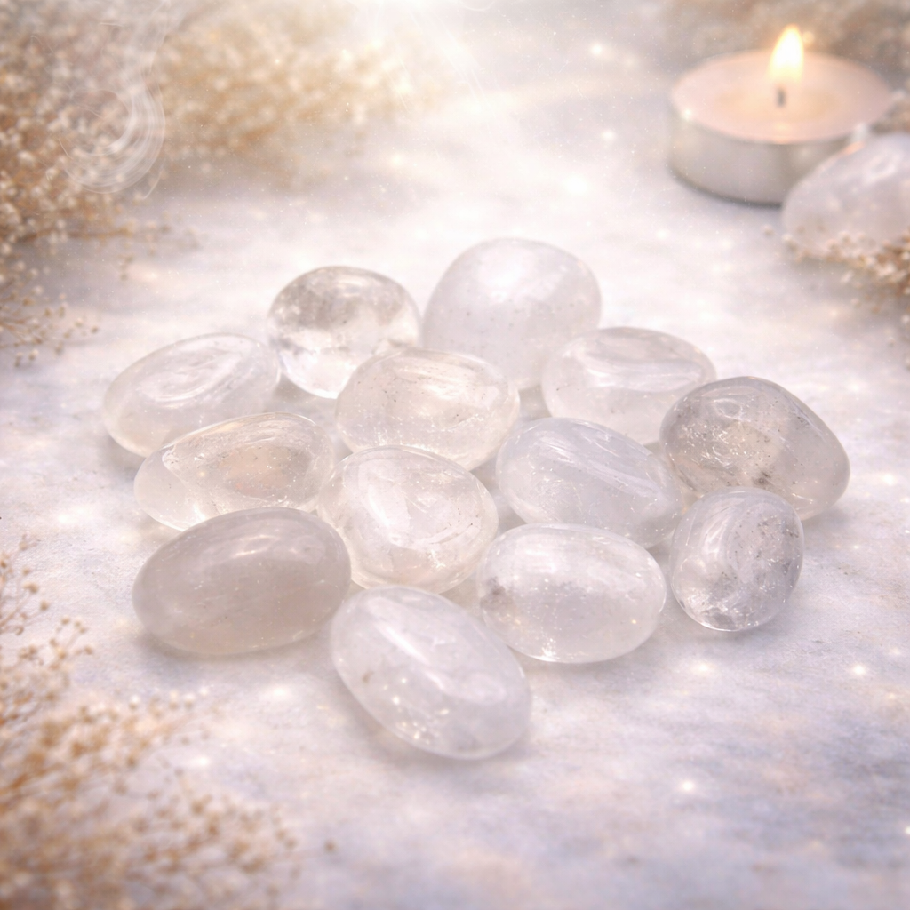 ✨ Cristal de Roche – Pierre Roulée (2 à 3 cm, Qualité A++)