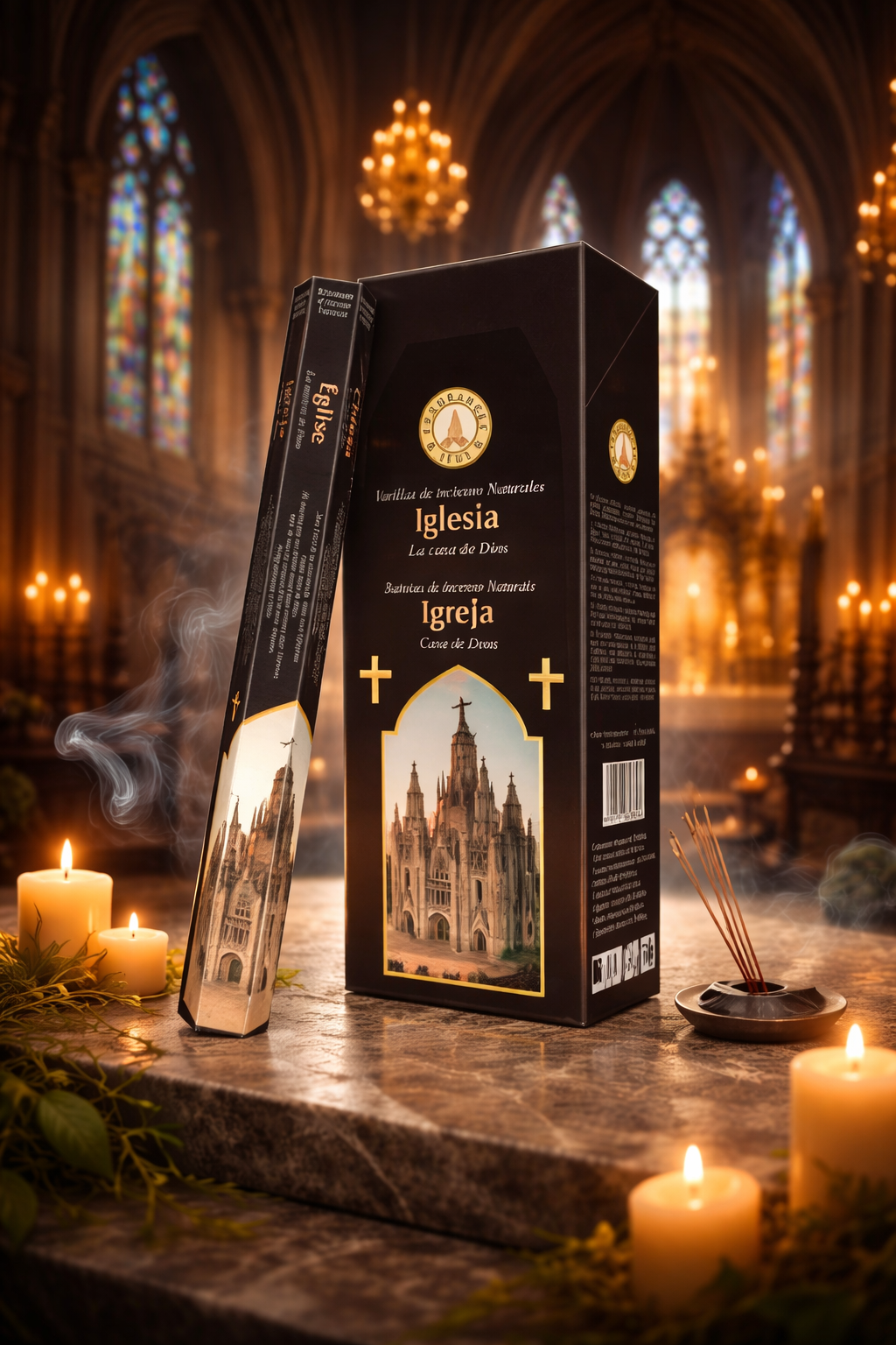 Encens bâtons Fragrance & Sens – Église (20 g)