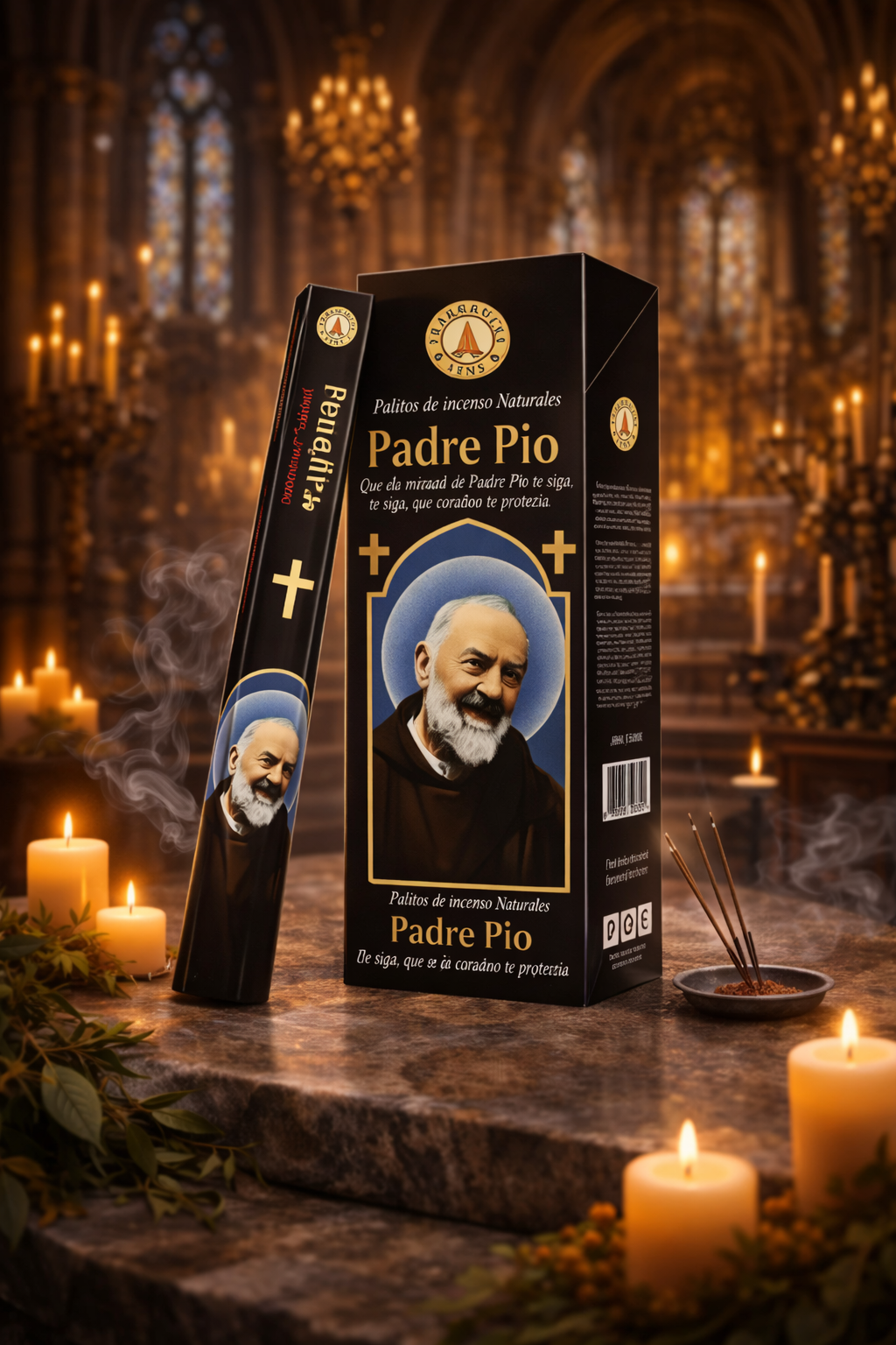 Encens bâtons Fragrance & Sens – Padre Pio (15 g)