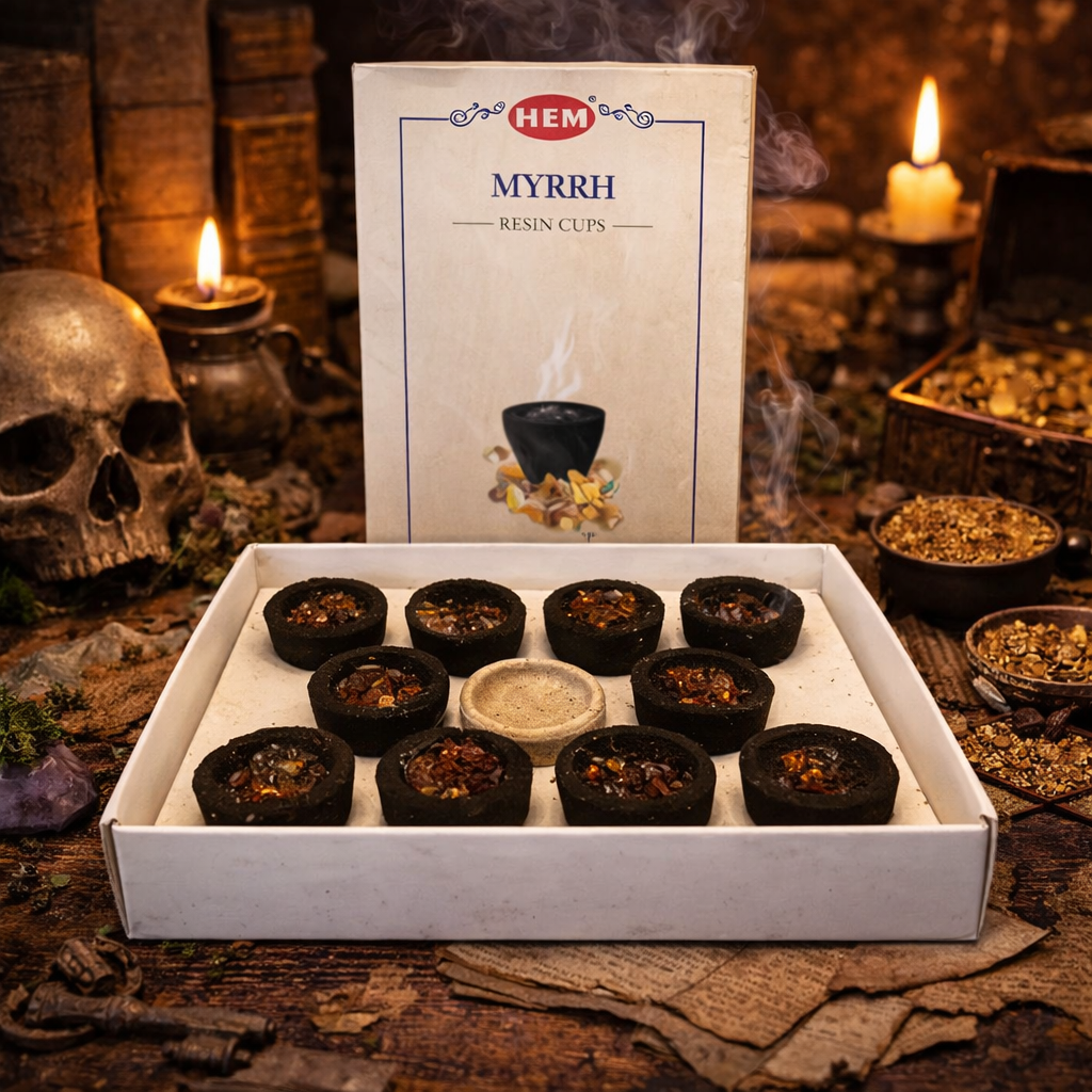 Coupe de charbon & résine Hem – Myrrh
