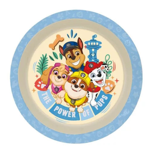 🐾 Assiette Paw Patrol – Future Leader – 21 cm