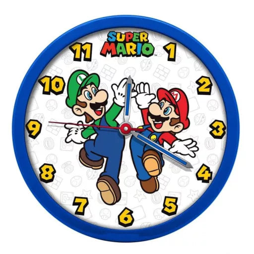 🍄🕒 Horloge murale – Super Mario Victory – 25 cm