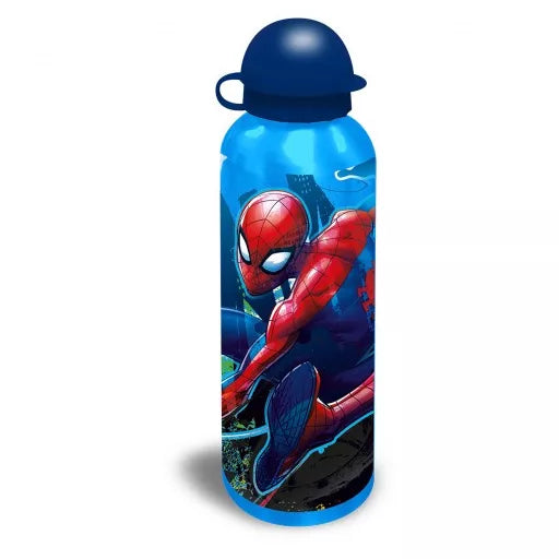 🕷️ Bouteille Spider-Man Web-Slinger en aluminium – 500 ml