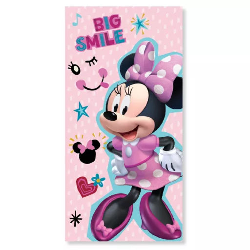 😊 Serviette de bain Disney Minnie – Smile (Séchage rapide)