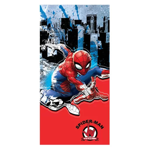 🕷️ Serviette de bain Spiderman – Jump (Séchage rapide)