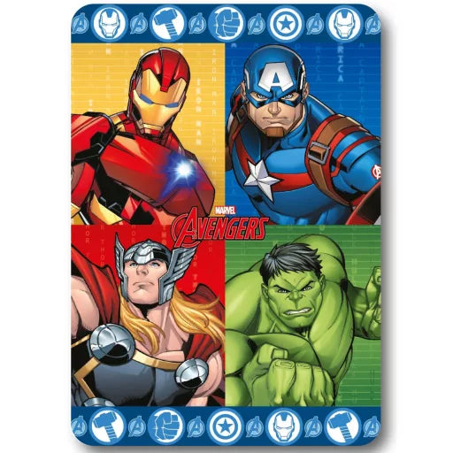 🦸♂️ Couverture polaire Avengers – Hero Force – 100 x 140 cm