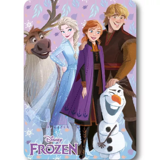 ❄️ Couverture polaire Disney – La Reine des Neiges et ses amis d’hiver – 100 x 140 cm