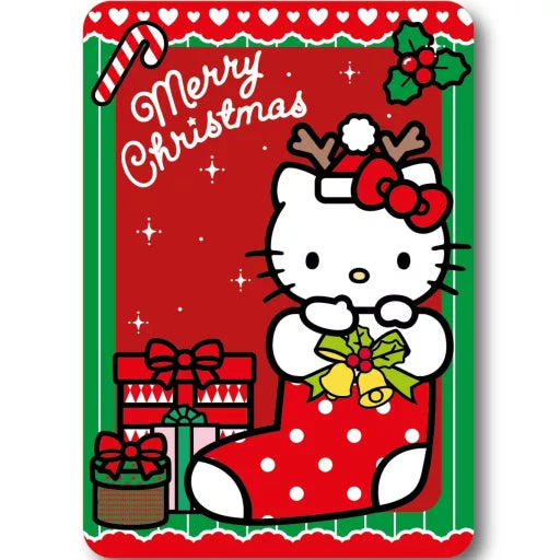 🎁 Couverture polaire Hello Kitty – Holiday Cheer – 100 x 140 cm