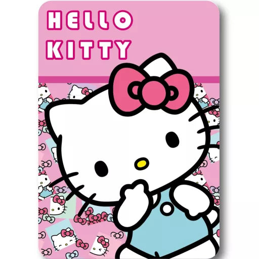 🎀 Couverture polaire Hello Kitty – Cutie – 100 x 140 cm