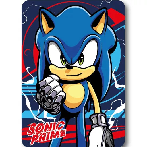 ⚡ Couverture polaire Sonic the Hedgehog – Energy Throw – 100 x 140 cm