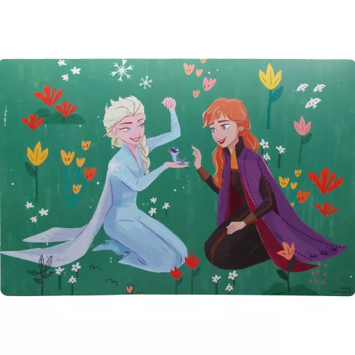 ❄️🌸 Set de table – Disney La Reine des Neiges : Frozen Field – 43x28 cm – plastique