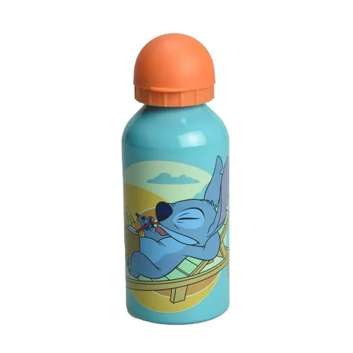 🌺 Bouteille Lilo & Stitch "The Star Dog Chill" en aluminium – 400 ml