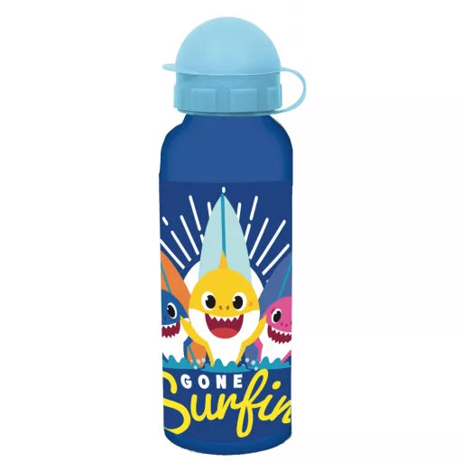 🦈 Bouteille Baby Shark Wave en aluminium – 520 ml