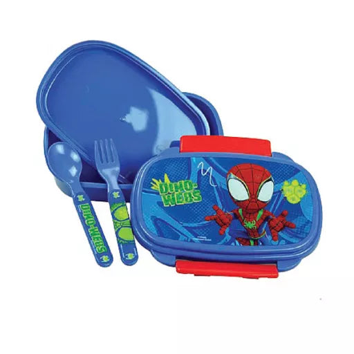 🕷️ Coffret sandwich Spiderman Dino-Webs + couverts
