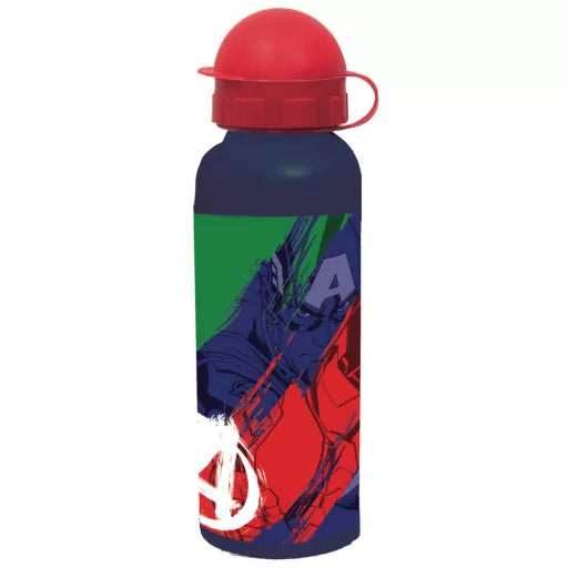 🛡️ Bouteille Avengers en aluminium avec bouchon – 520 ml