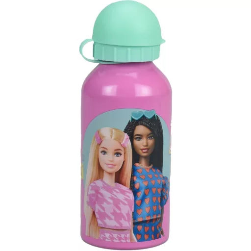 💗 Bouteille Barbie Happy Thoughts en aluminium – 400 ml