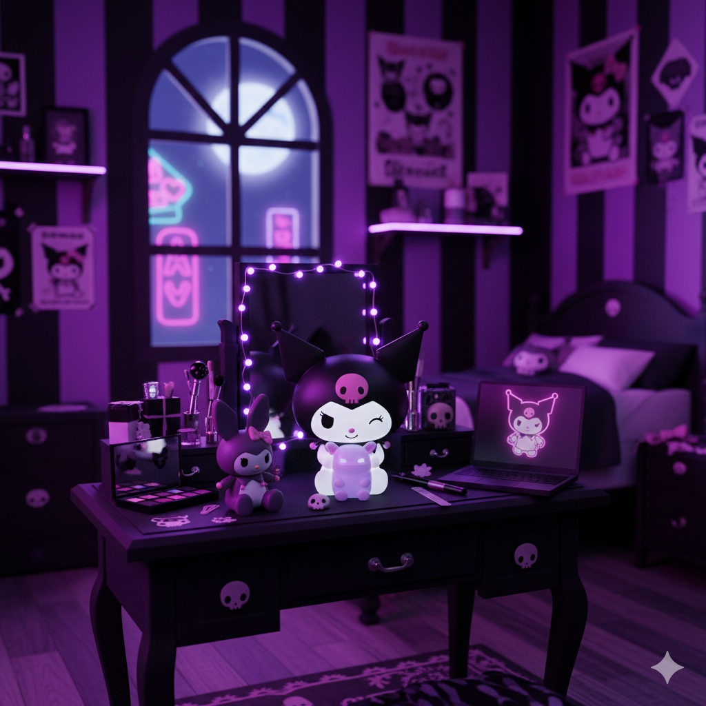 🖤💜 Lampe Kuromi
