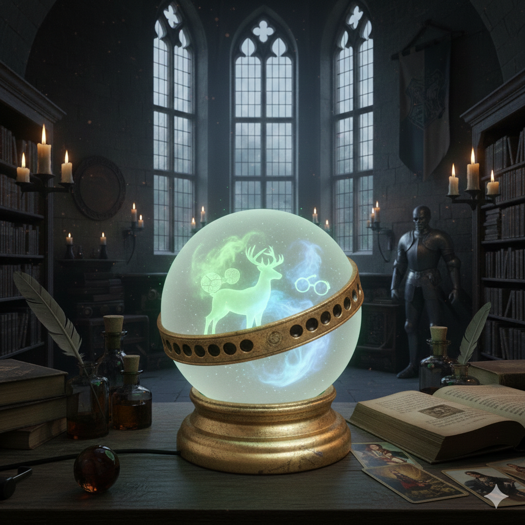 🪄🔴⚪ Lampe Harry Potter – Rapeltout