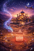 ✨🕌 Lampe 3D Personnalisée – Univers Aladdin