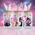 🖤✨ Angel Villains – Verre Givré Disney Personnalisable – 470 ml