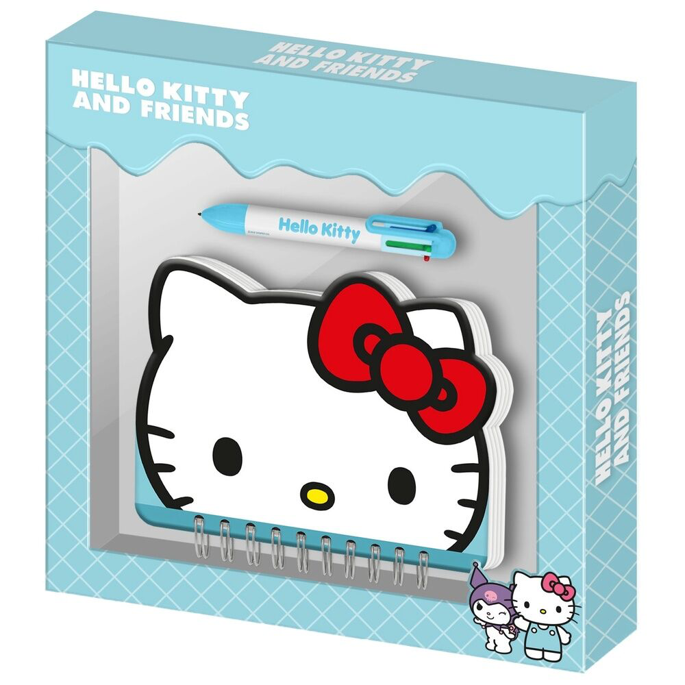 Journal intime Hello Kitty et ses Amis + Stylo