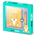 Journal Shiba + Stylos Oh Mon Pop!