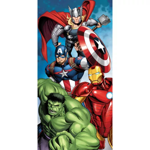 ⚡ Serviette de bain Avengers – Power