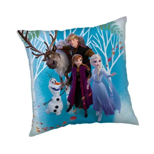 ❄️ Coussin décoratif – Disney La Reine des Neiges – 40 × 40 cm