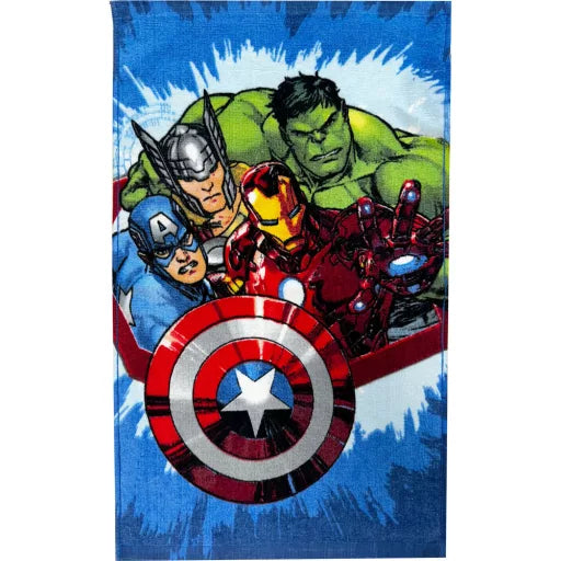 💥 Serviette Avengers – Dynamic Heroes – 30x50 cm