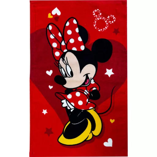 🎀 Serviette Disney Minnie – Pretty Rouge – 30x50 cm