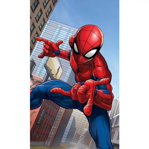 🕷️ Serviette Spider-Man – City Glider – 30x50 cm