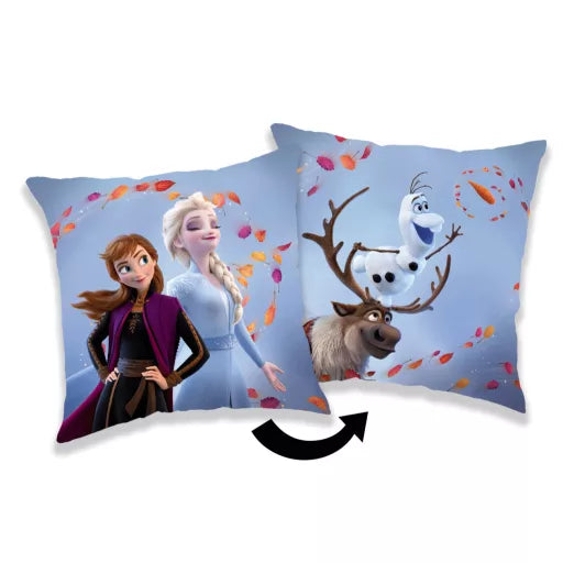 ❄️ Coussin décoratif – La Reine des Neiges – 40 × 40 cm
