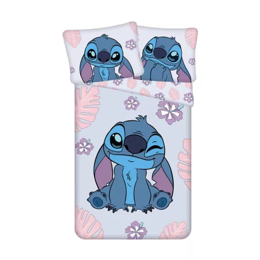 💗Housse de couette Disney Lilo et Stitch Cute – 140×200 cm + taie 70×90 cm