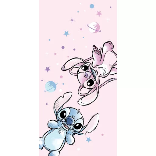 🌌 Serviette de bain Lilo & Stitch – The Star Dog Universe