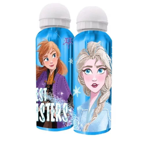 ❄️ Bouteille Disney Frozen Sisters en aluminium avec bouchon – 500 ml