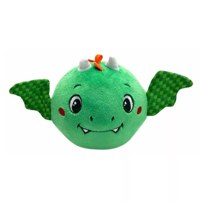 🐉 Figurine Boule en Peluche – Dragon Hochet Clementoni