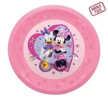 🎀 Lot de 2 assiettes plates Disney Minnie Junior – 21 cm