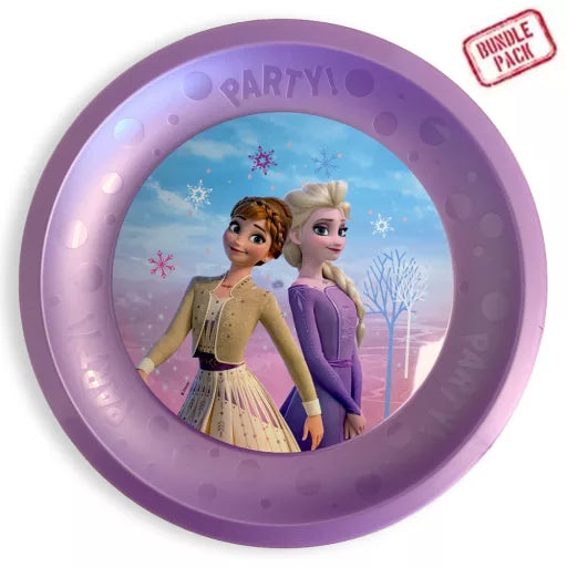 ❄️ Lot de 2 assiettes plates Disney La Reine des Neiges Wind – 21 cm