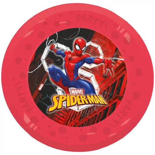 🕷️ Lot de 2 assiettes plates Spiderman – 21 cm