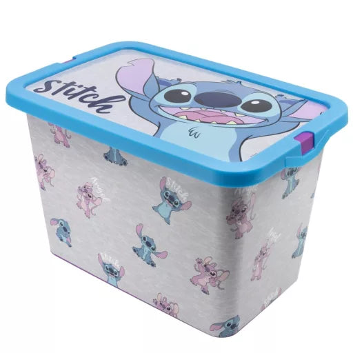 🌺📦 Boîte de rangement – Disney Lilo et Stitch, Le Chien Étoile – 7 L