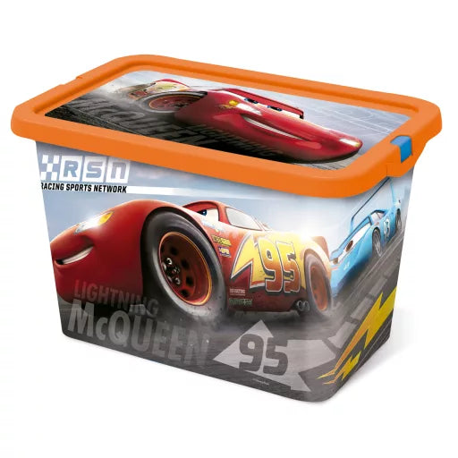 🏁📦 Boîte de rangement – Disney Cars Verdák Future Race – 7 L