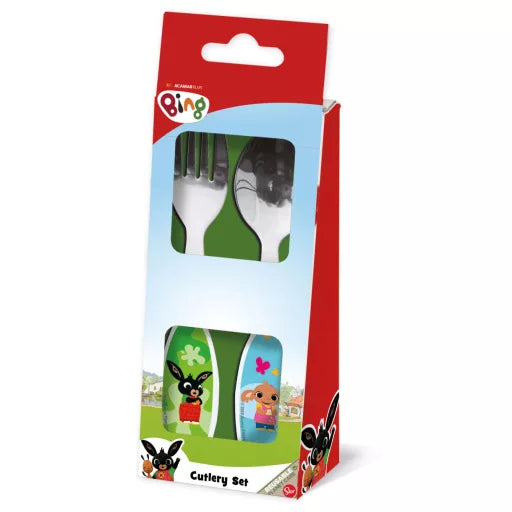 🐰 Ensemble de couverts ergonomiques – Bing Waving – 2 pièces