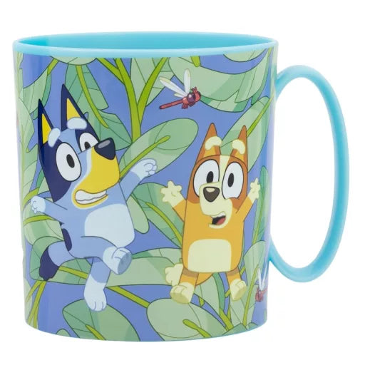 🌴 Mug Miniature Bluey Tropical – 390 ml