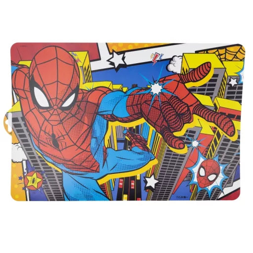 🌙🕷️ Set de table – Spider-Man Midnight Flyer – 43x28 cm – plastique