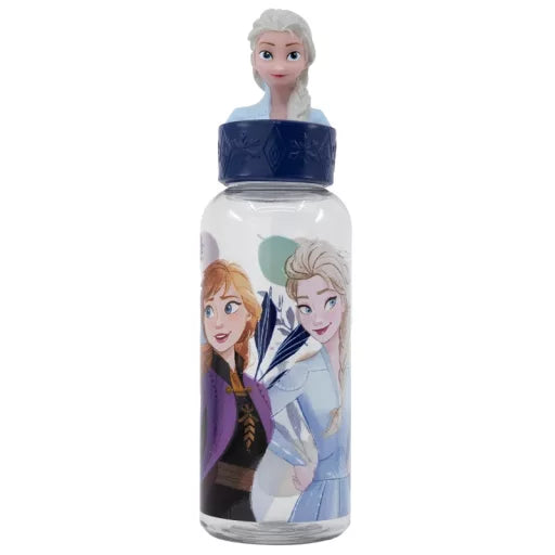 ❄️ Bouteille Disney Frozen Journey Figurine 3D – 560 ml