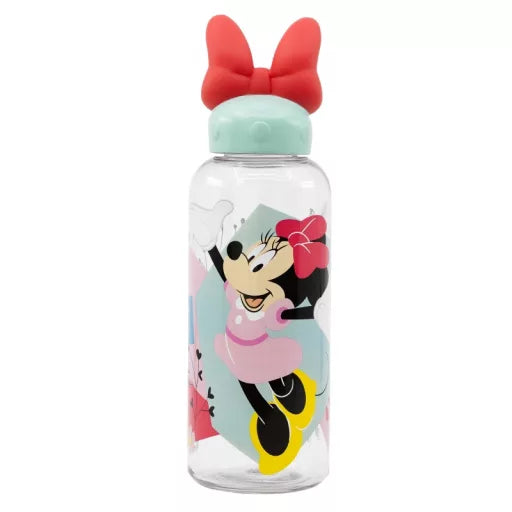 🎀 Bouteille Disney Minnie Being More – Figurine 3D – 560 ml