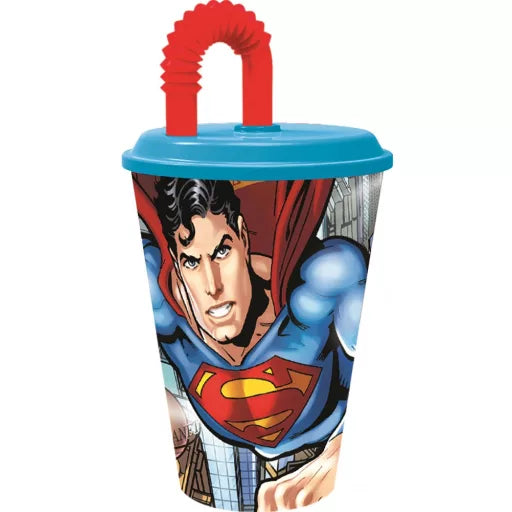 🦸♂️ Gobelet à paille Superman – Savior – 430 ml
