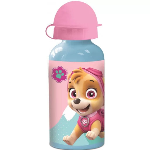 🐾 Bouteille Pat'Patrouille Girl en aluminium avec bouchon – 400 ml